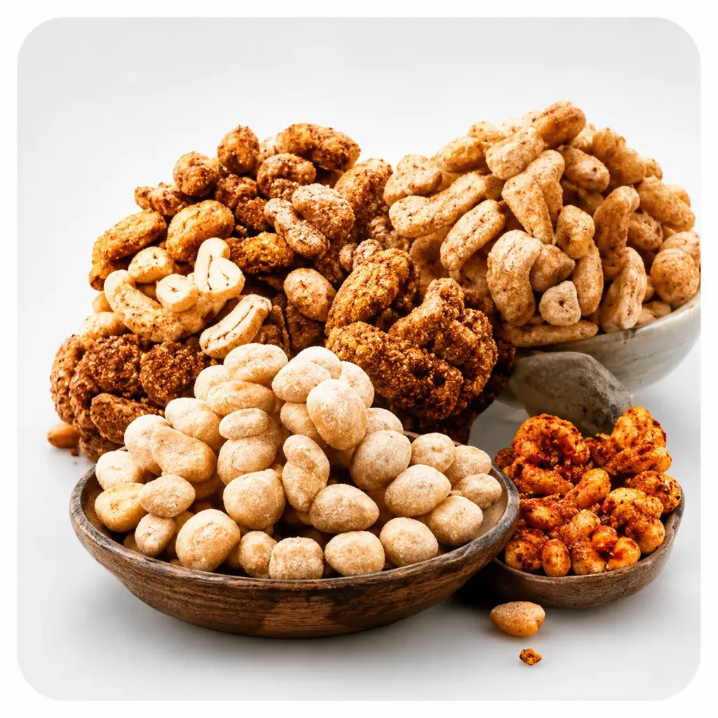 Đậu phộng nhiều vị